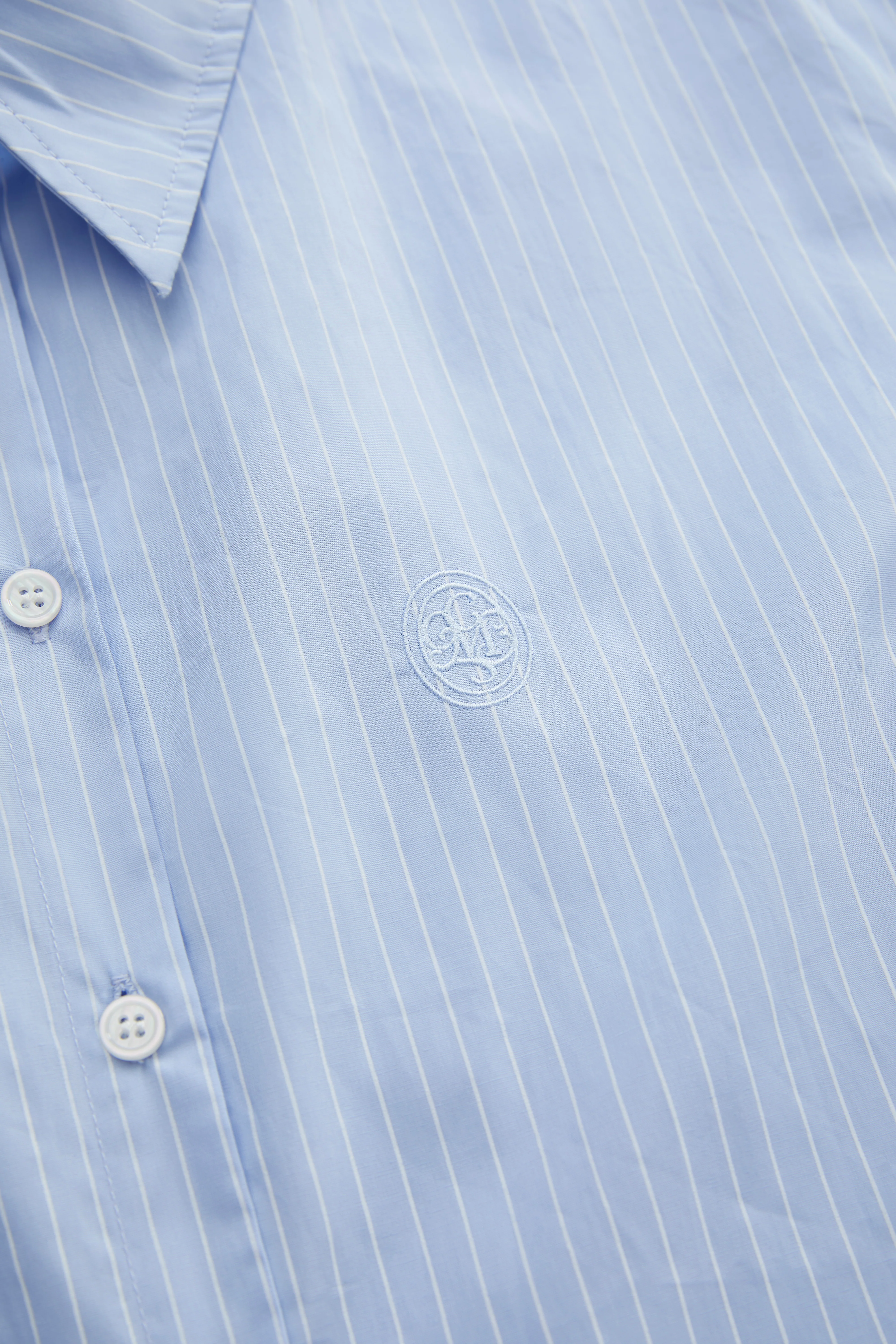 Button Down Shirt - Blue Stripe - Image 4