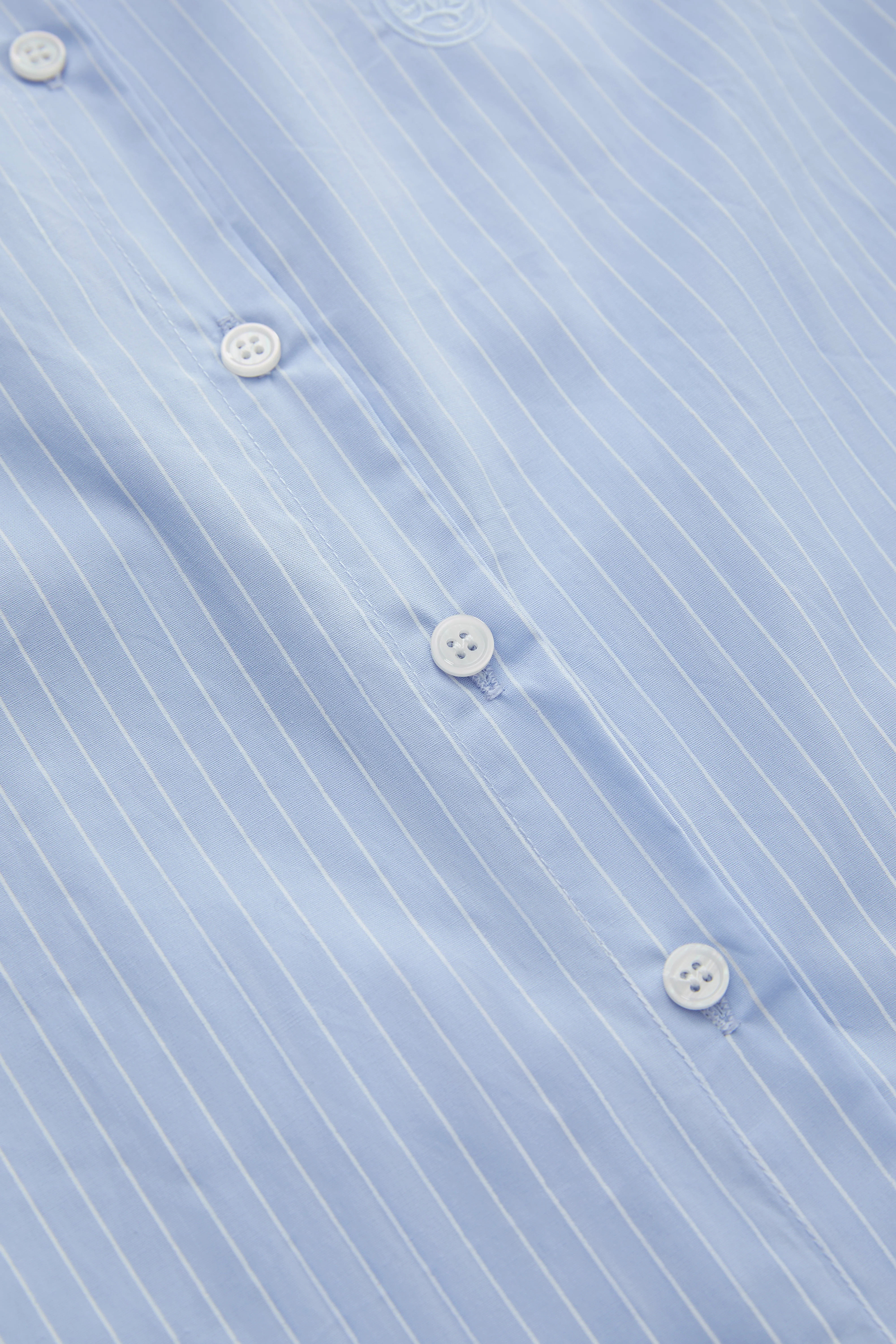 Button Down Shirt - Blue Stripe - Image 5