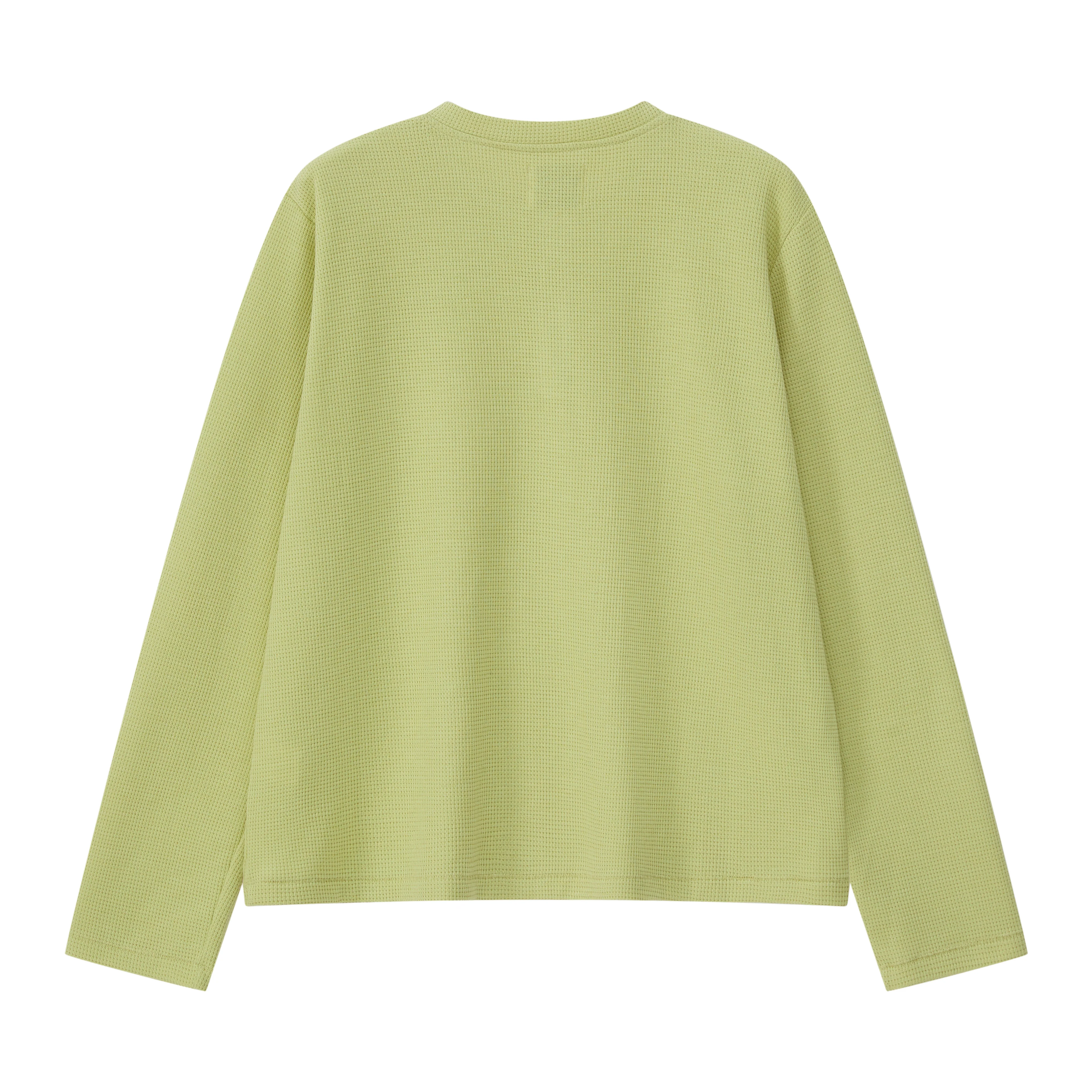 CGM Crest Henley - Lime Green - Image 2