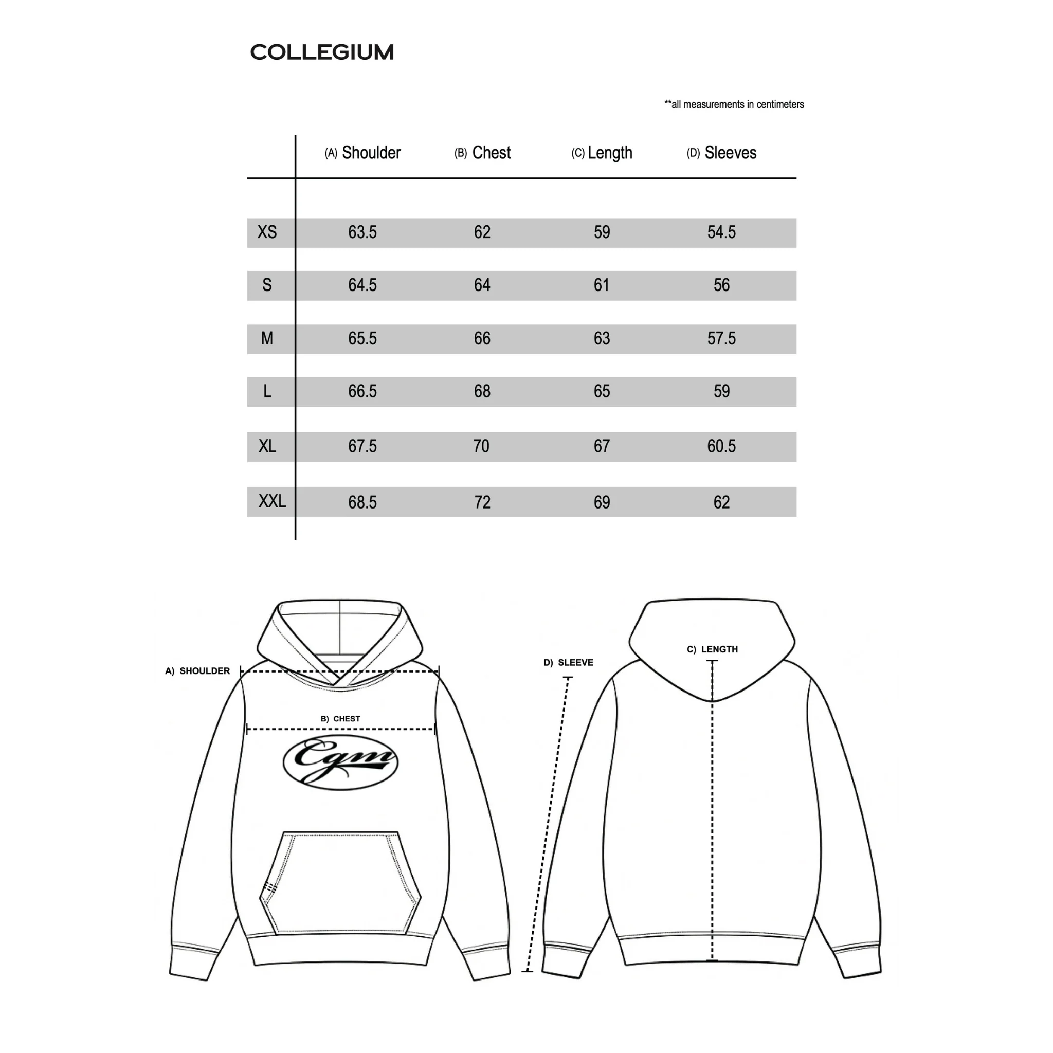 CGM Oversized Hoodie - Blue - Image 7