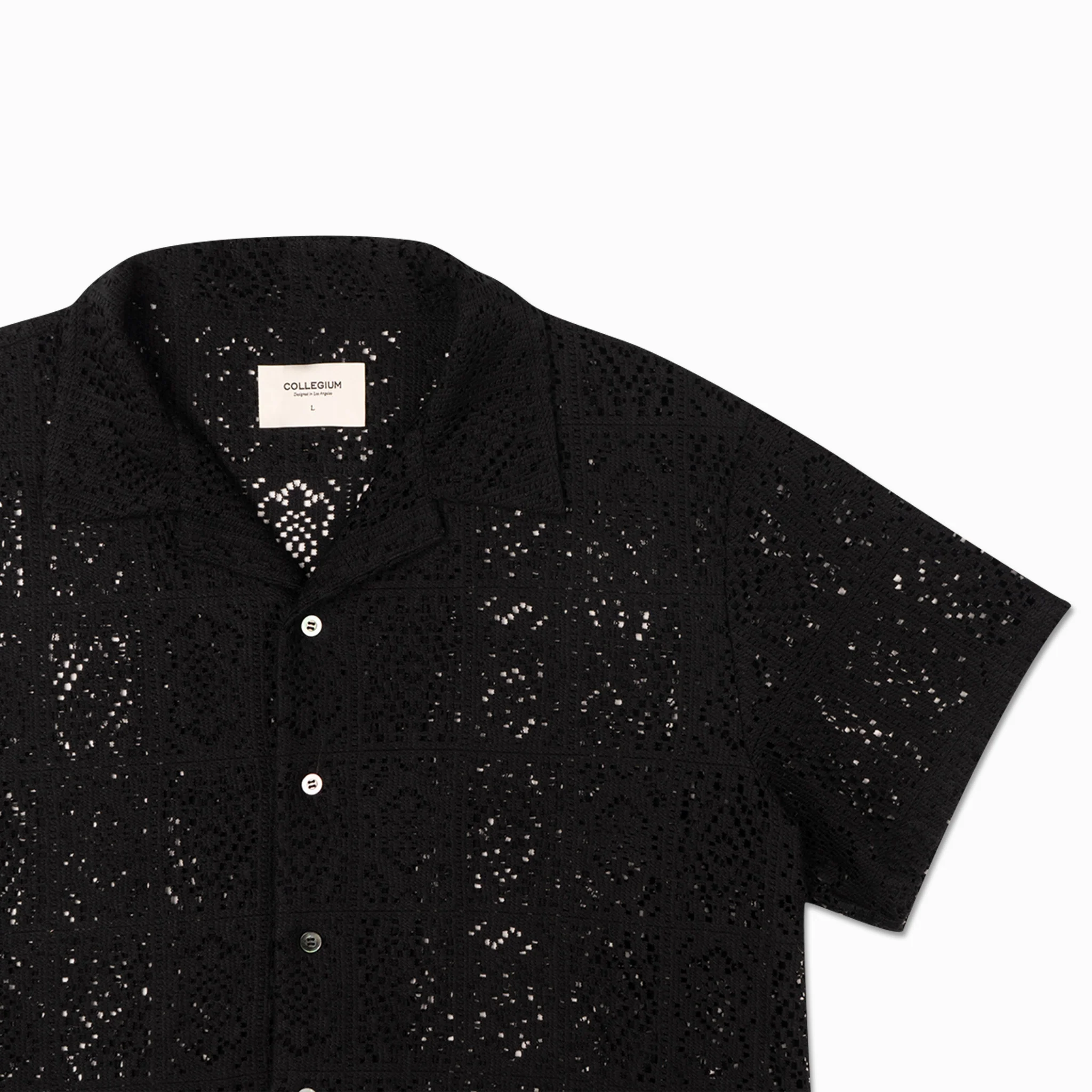 Camp Shirt - Black - Image 3