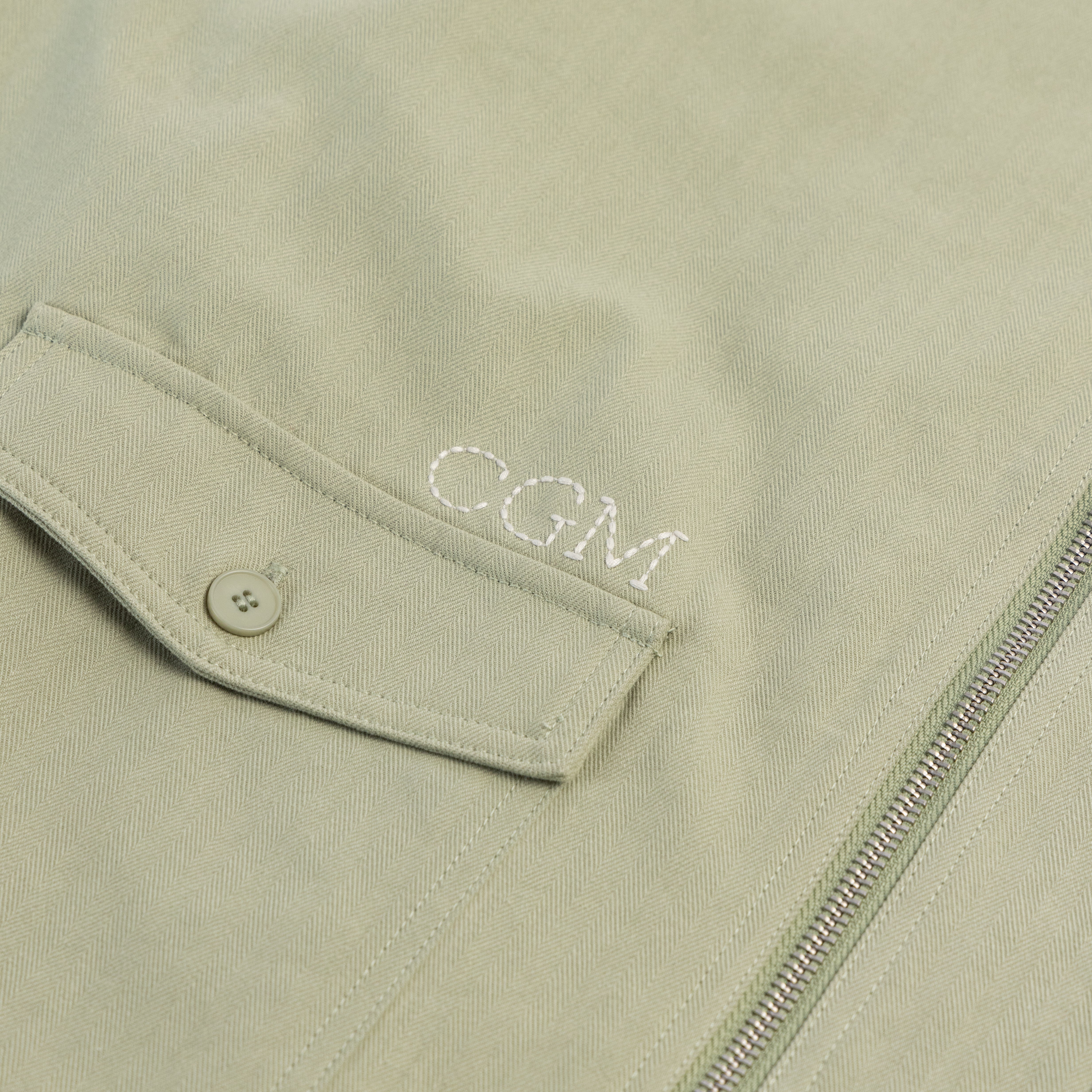 Workwear Jacket - Sage - Image 4