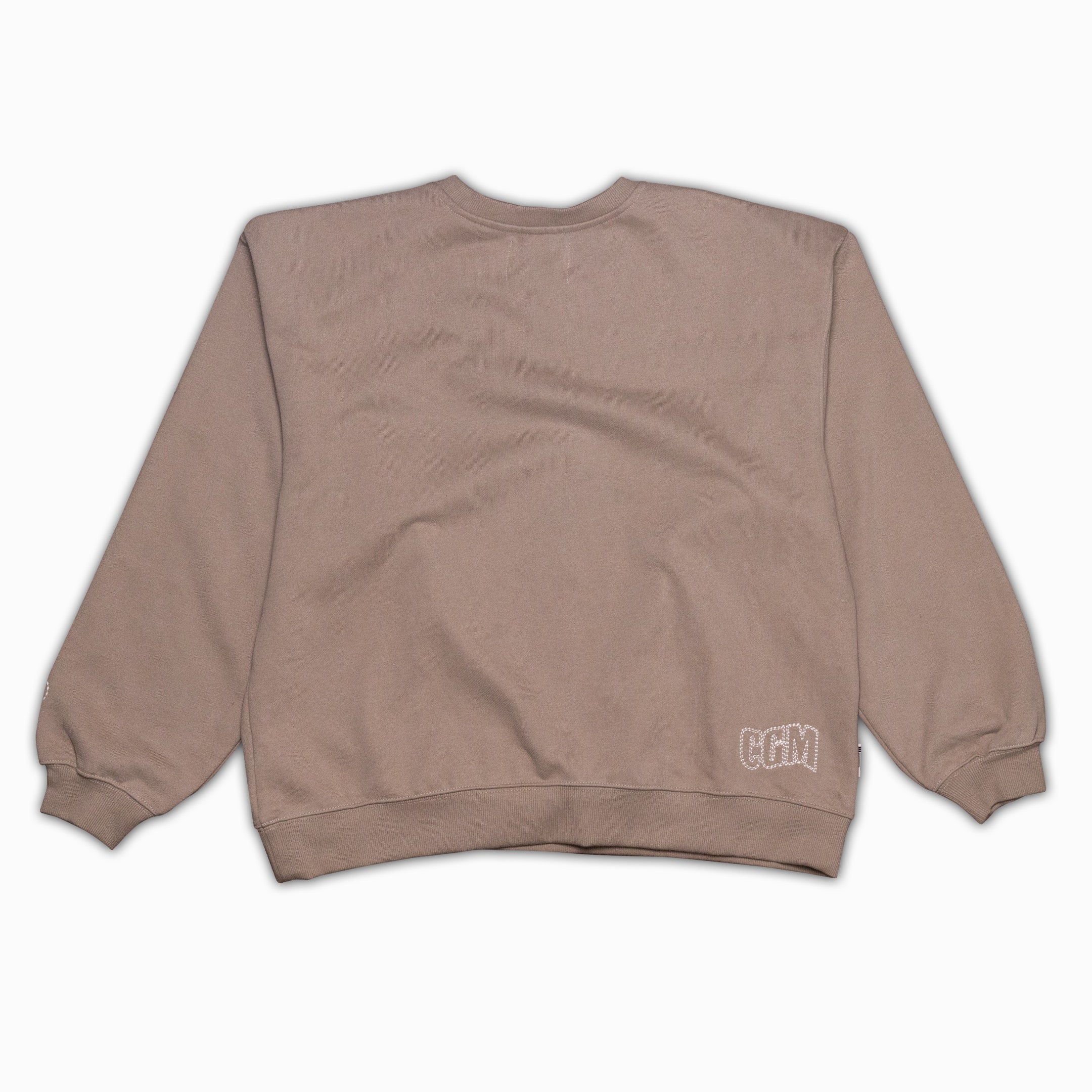 Racing Crewneck - Taupe - Image 2