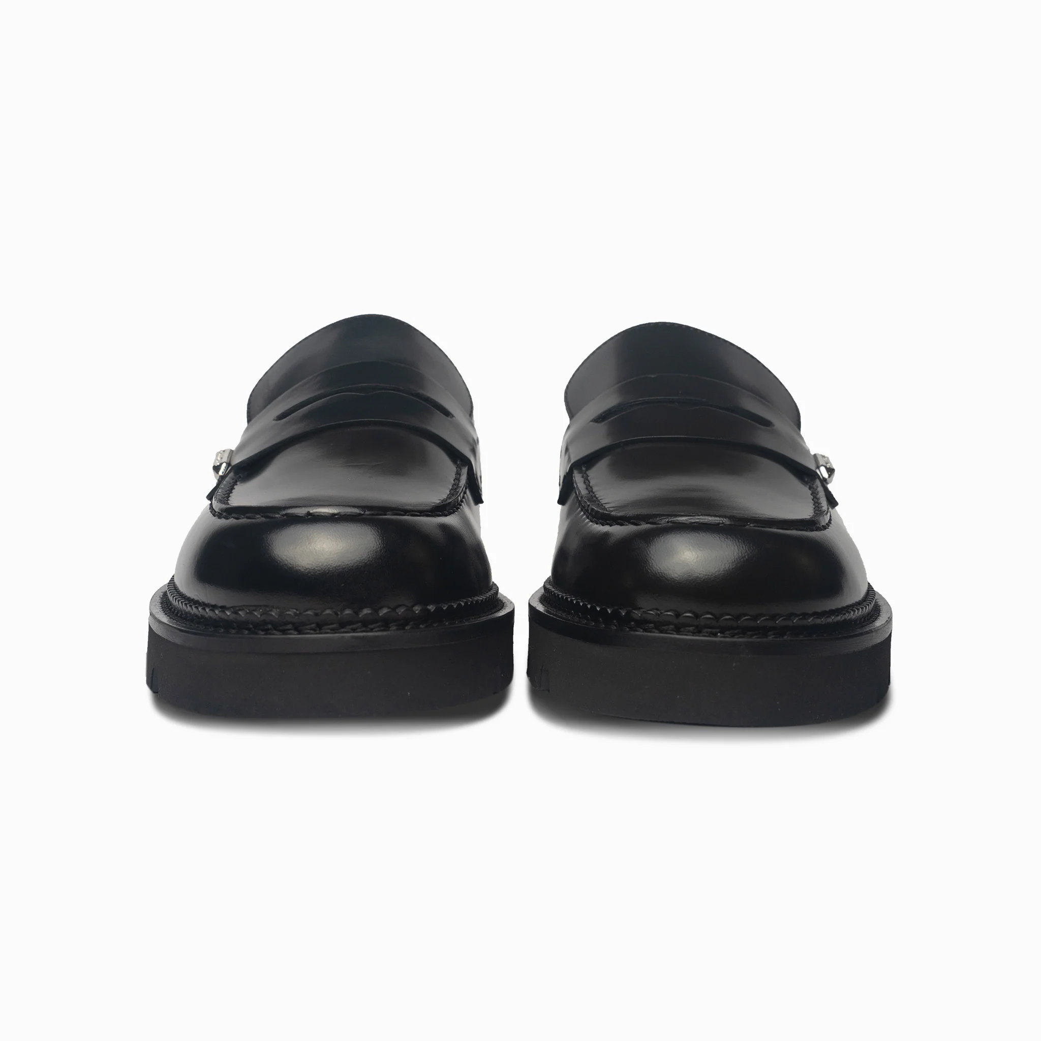 Women's Lug Penny - Nero Patent - Image 3