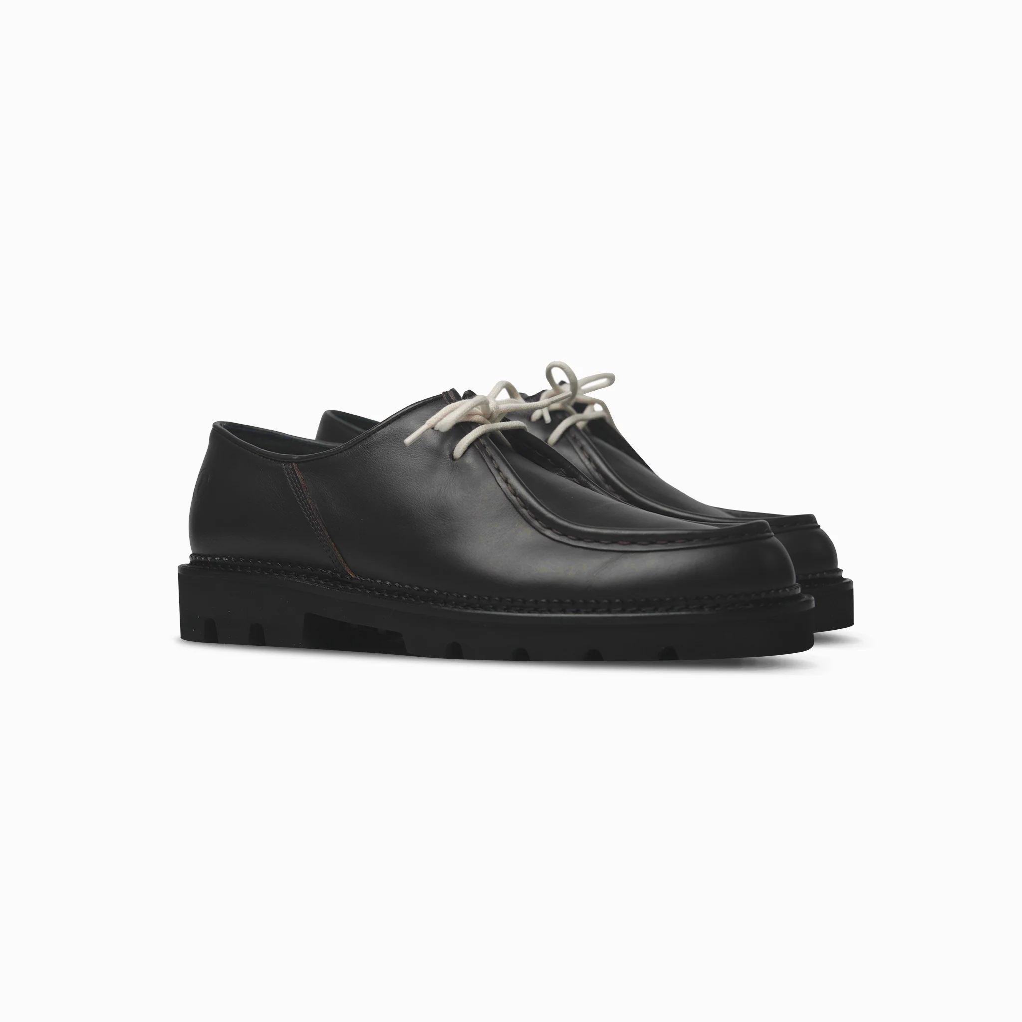 Women's Moc-Toe Derby - Marrone - Image 2